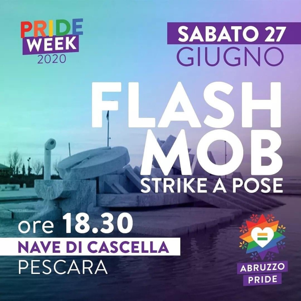 Flash mob – STRIKE A POSE #AbruzzoPride